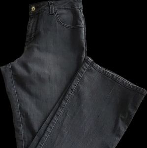 Cache black washed jean